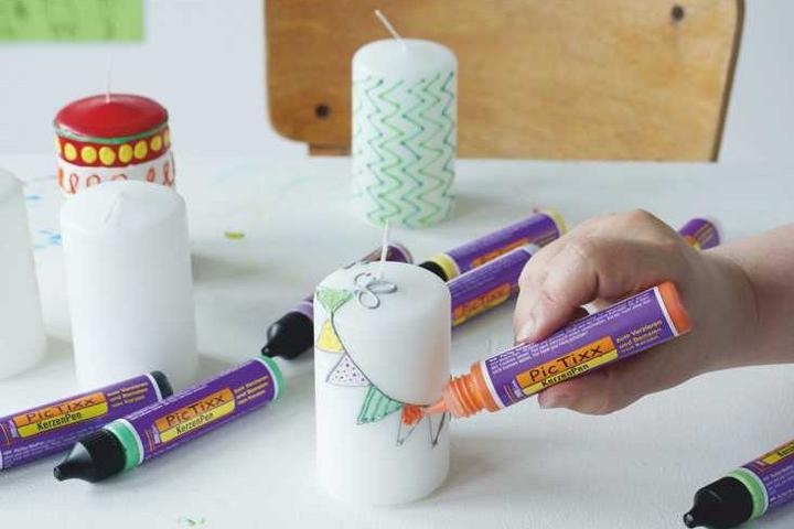 Produktbild Kreul PicTixx KerzenPen, Kerzenmalstift, 29 ml (Hellgrün, 29 ml)