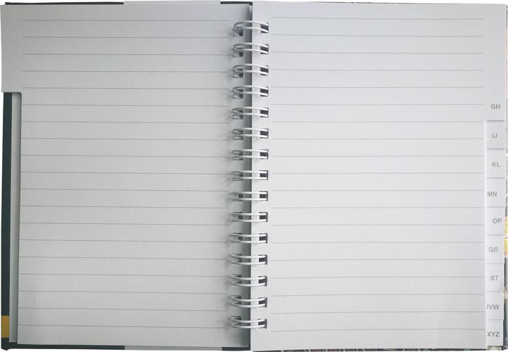Nährwerte und Zutaten Rnk Notizbuch mit Register A-Z "Orient Flowers", DIN A6, 48 Blatt (A6, Liniert, Harter Einband)