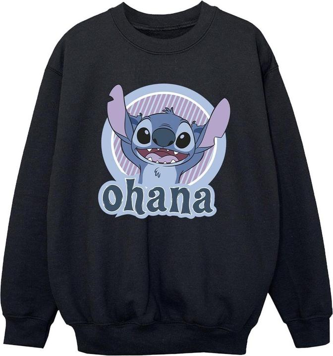 Disney Lilo And Stitch Ohana Circle Sweatshirt Jungen