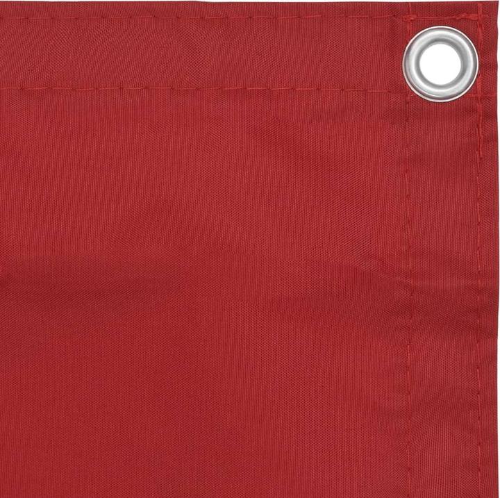 Produktbild VidaXL Balkon-Sichtschutz Oxford-Gewebe Rot (800 cm)