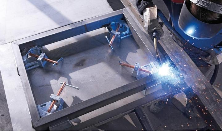 Actual product image Bessey Metal angle clamp WSM WSM9 (180 mm)