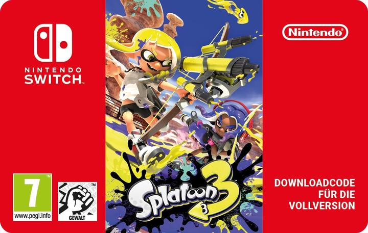 Actual product image Nintendo Splatoon 3 Digital Code (Switch)