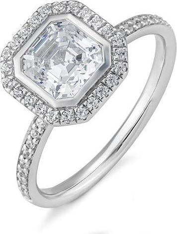 Breuning Asscher (48, 750/18 K Gold)