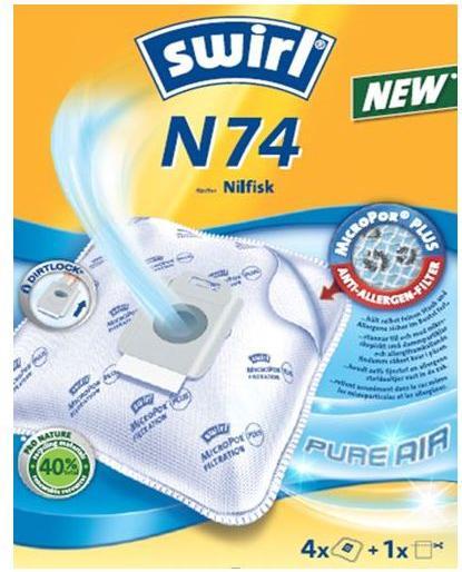 Image du produit Swirl N 74 MicroPor Plus Airspace (4 x)