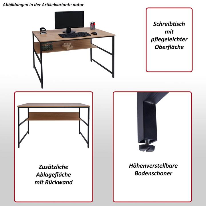 Actual product image Jamb Office table (120 x 60 x 78 cm)