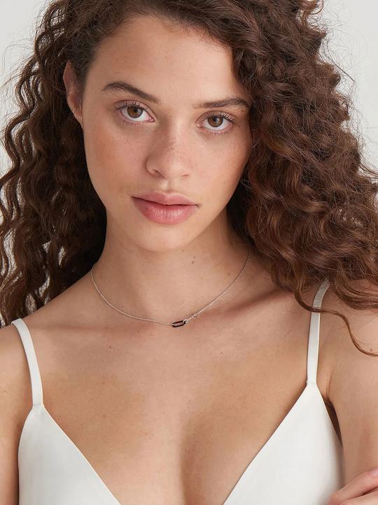 Actual product image Ania Haie N031-03H-K Bright Future Ladies Necklace, adjustable (925 silver, 43 cm)