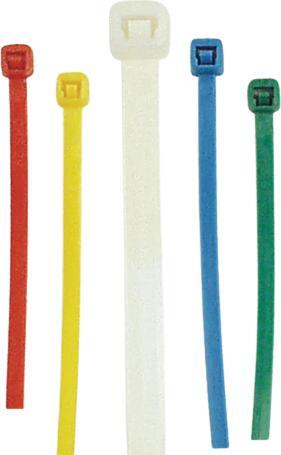 Produktbild Mannesmann Kabelbinder-Set, 300-teilig in einer Runddose, Masse: (B)210 x (T)72 x (H)72 mm (72 mm, 300 Stk.)