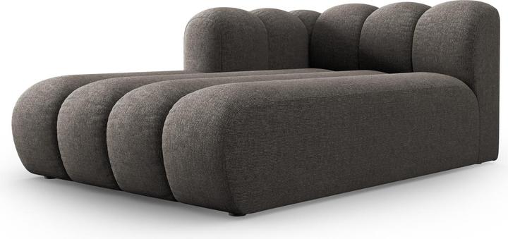 Micadoni Chaise Longue Gauche, "Lupine", 2 Places, 117x177x70Fabriqué en Europe