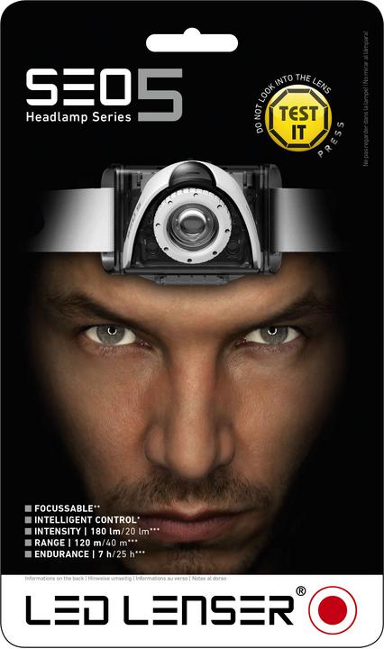 Image du produit Ledlenser Seo5 (180 lm)