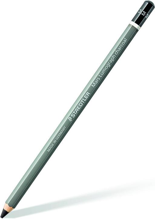 Actual product image Staedtler Charcoal pencils 'Mars Lumograph charcoal Design Journey (4.50 mm, M, H, 4 x)
