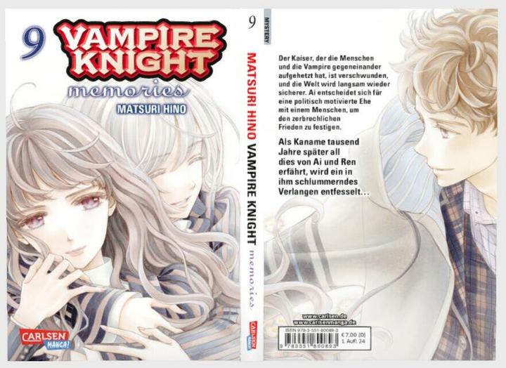 Produktbild Vampire Knight - Memories 9 (Deutsch, Matsuri Hino, 2024)