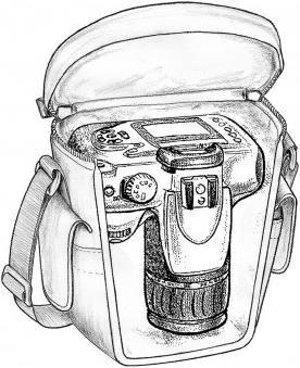 Produktbild Tamrac Aero Zoom 25, Bereitschaftstasche (Kamera Bereitschaftstasche, Kamera Etui)