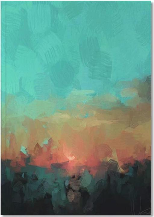 Actual product image Juniqe Martinique - Abstract Landscapes (A5, Plain)