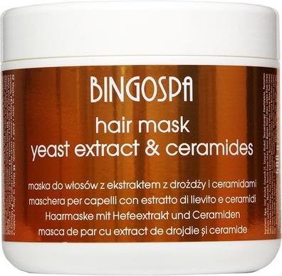 BingoSpa Anti-Schuppen-Haarmaske mit Hefeextrakt und Ceramiden 500g