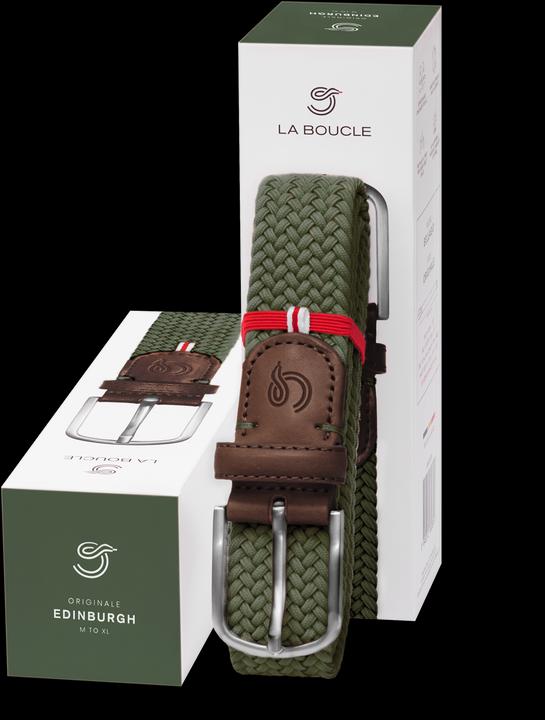La Boucle Edinburgh Belt Super Stretch Green (95)