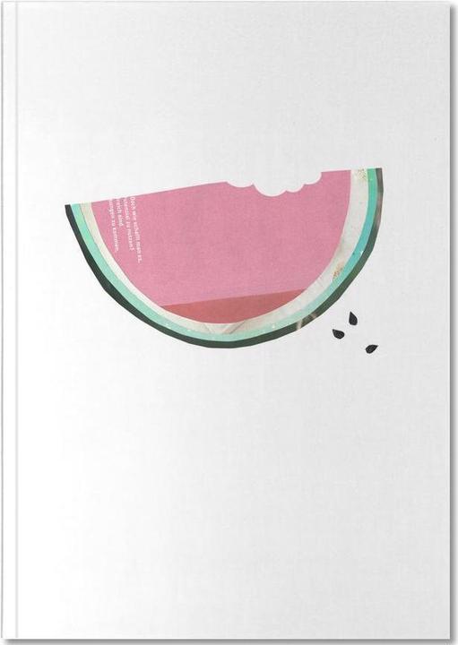 Produktbild Juniqe Melone 2 - Wassermelonen (A5, Liniert, Harter Einband)