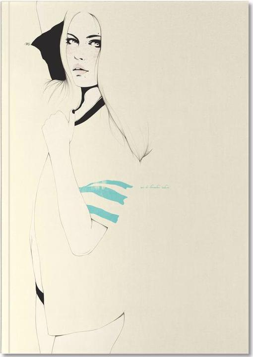 Image du produit Juniqe No Te Desnudes Todavía - Personnes (A5, À rayures, Couverture rigide)