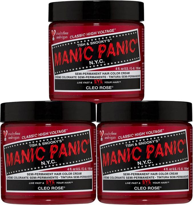 Image du produit Skybound Cleo Rose Classic Creme Vegan Cruelty Free Red Semi Permanent Hair Dye 118ml (Cléo Rose)