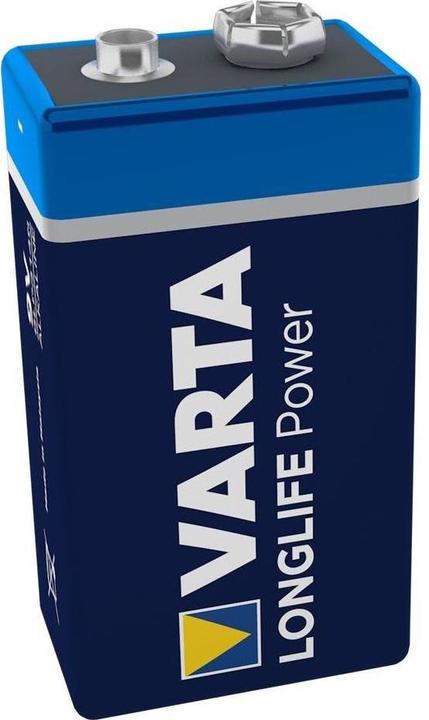 Actual product image Varta LONGLIFE Power (1 pcs., 9V Block, 580 mAh)