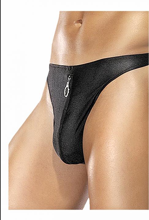 Actual product image Male Power Zipper Thong (S, M)