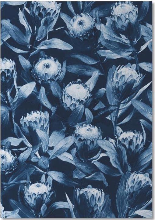 Image du produit Juniqe Motif proteas bleu nuit (A5, Pointillés)