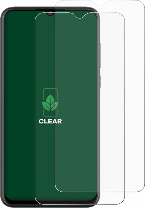 Produktbild ScreenLeaf Schutzfolie nachhaltiger Displayschutz Display Schutz Folie Klar Transparent (2 Stück, ZTE Blade A53 Pro)