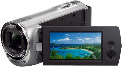 Produktbild Sony HDR-CX220E, FullHD, 25x Zoom, Silber (8.90 Mpx, 50p, 27 x)