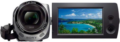 Produktbild Sony HDR-CX220E, FullHD, 25x Zoom, Silber (8.90 Mpx, 50p, 27 x)