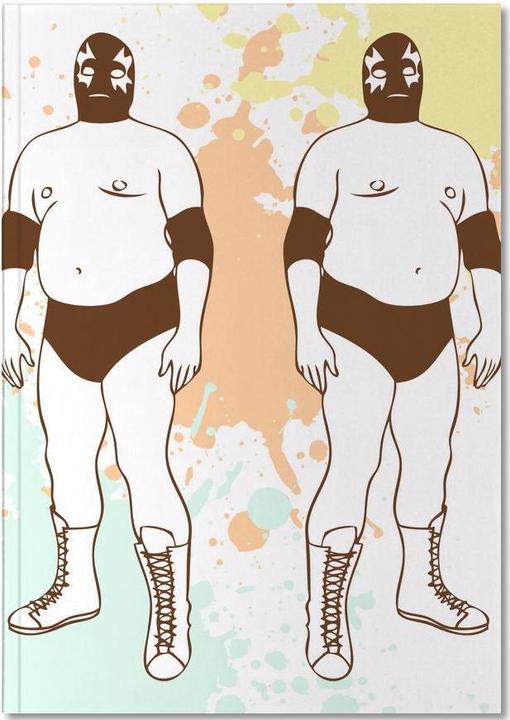 Produktbild Juniqe Fat lucha - Menschen (A5, Gepunktet, Harter Einband)