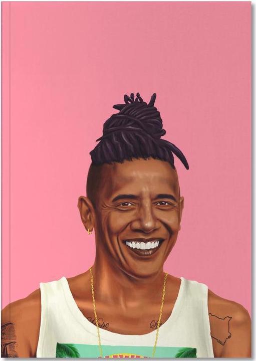 Produktbild Juniqe Obama - Politische Figuren (A5, Liniert, Harter Einband)