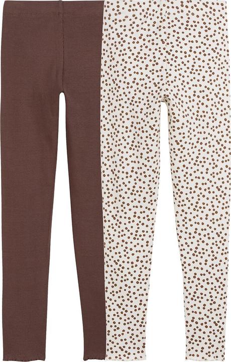 Produktbild La Redoute Collections 2er-Pack gerippte Leggings (86)