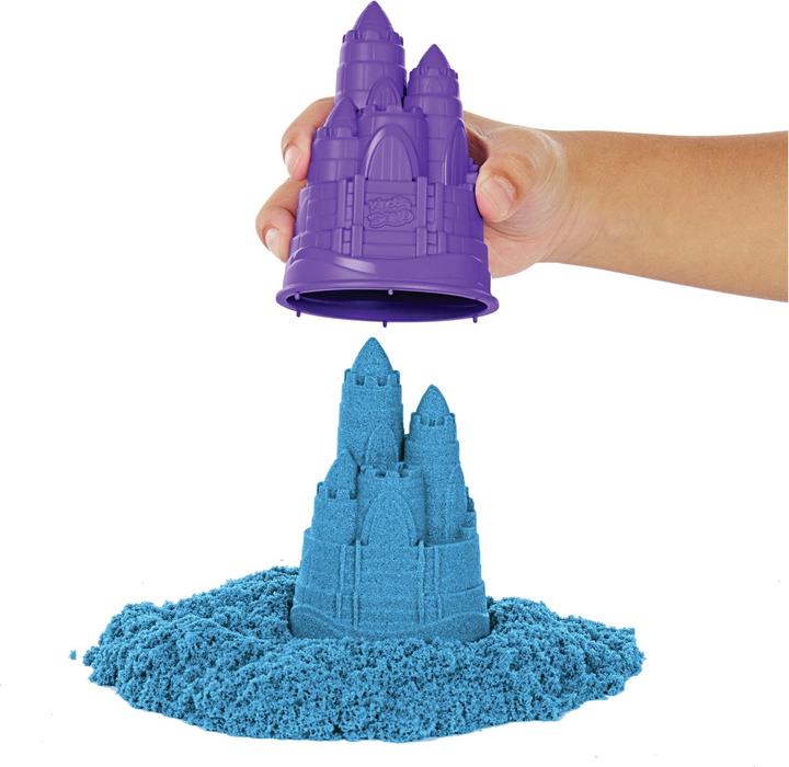 Actual product image Spin Master Kinetic Sand Sandbox Set Blue