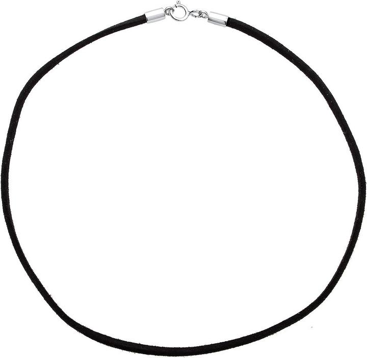Produktbild Elli Basic Kette (925er Sterling Silber, Kunstleder, No Stein, 36 cm)