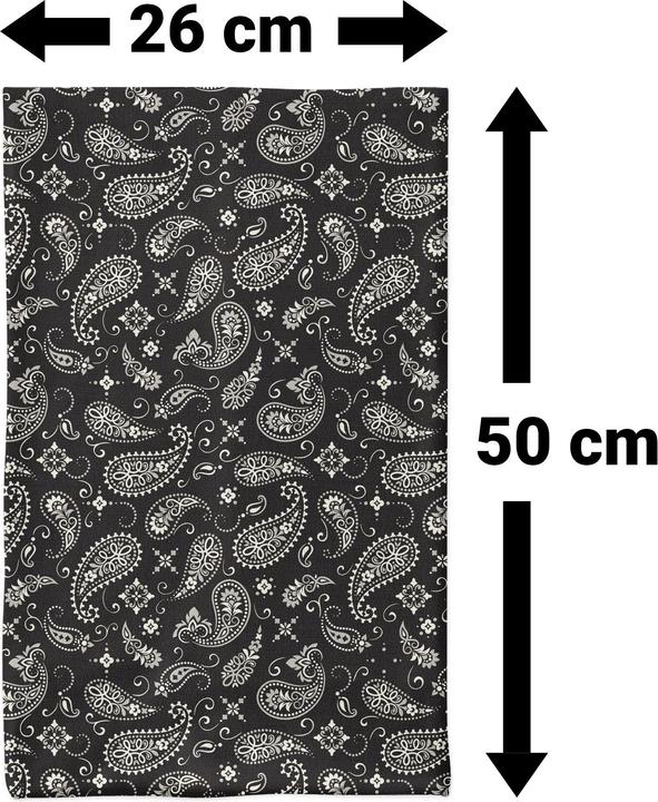 Actual product image Maskworld Schlauchschal Bandana schwarz