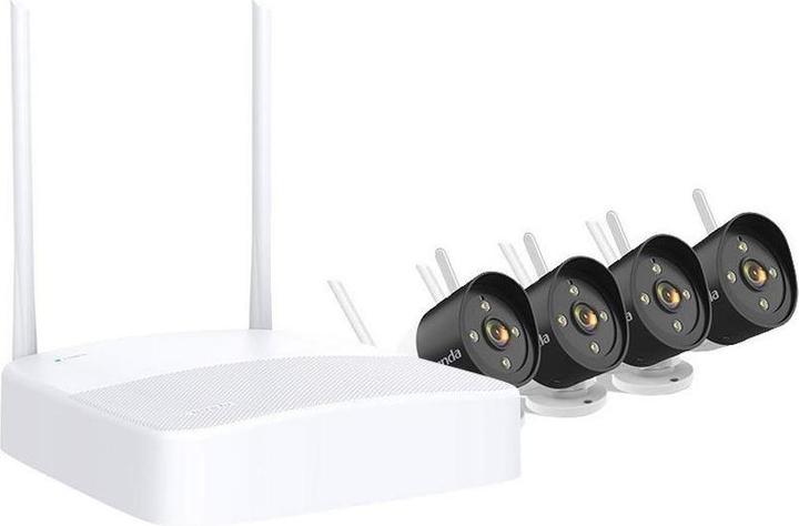 Produktbild Tenda K4W-3TC video surveillance kit Wired & Wireless 4 channels (2304 x 1296 Pixels)
