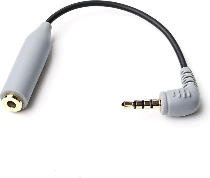 Actual product image Boya BY-CIP TRS to TRRS adapter