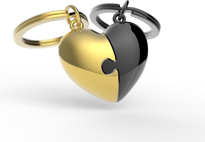 MTM Keyring Puzzle Heart
