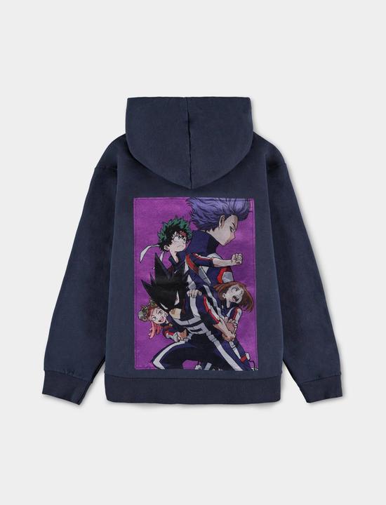 Immagine prodotto My Hero Academia Izuku Midoriya Felpa con cappuccio per ragazzi (Kangaroo Pocket) (158, 164)