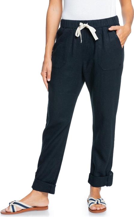 Actual product image Roxy Women's On The Seashore Linen Cargo Trousers (XS)