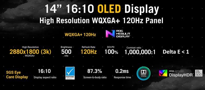 Produktbild ASUS ROG Zephyrus G16 OLED RTX 4060 (16", AMD Ryzen AI 9 HX 370, 16 GB, 1000 GB, CH)