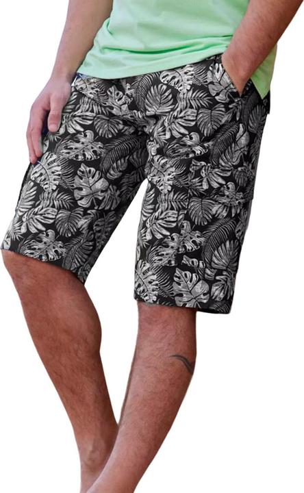 Actual product image Atlas For Men Mens Palm Print Cargo Shorts (40)