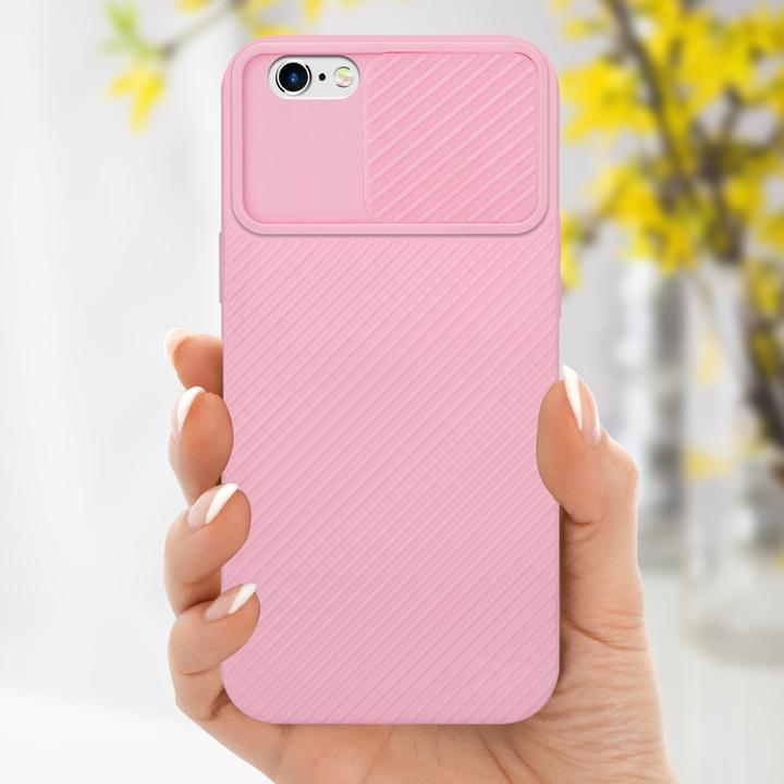 Produktbild Cadorabo Hülle für Apple iPhone 6 / 6S im TPU mit Kameraschutz LM009 Style (Apple iPhone 6)