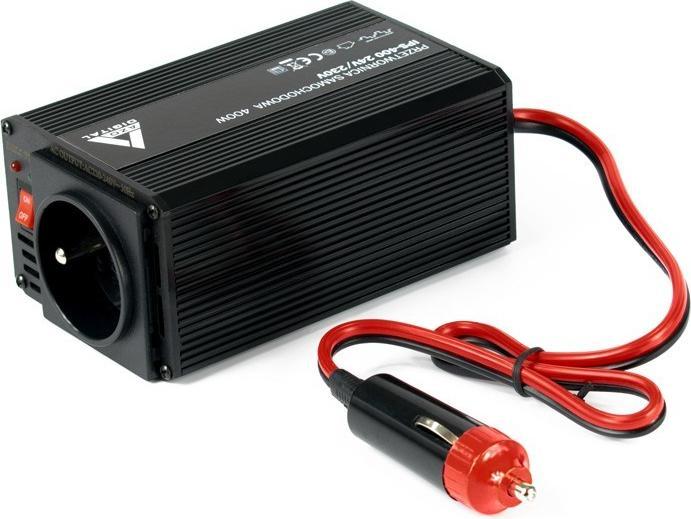 Actual product image Digital AZO 24 VDC / 230 VAC car inverter IPS-400 400W