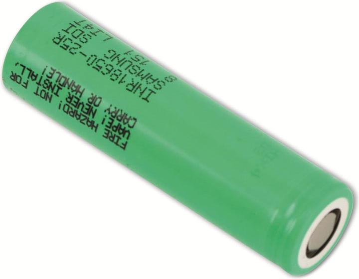 Produktbild Samsung LiIon-Akku INR18650-25R 3,6 V/2,5 Ah (18650, 2500 mAh)
