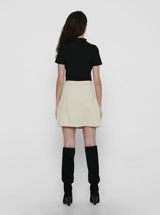 Actual product image Only Stand up collar top with short sleeves (XS)