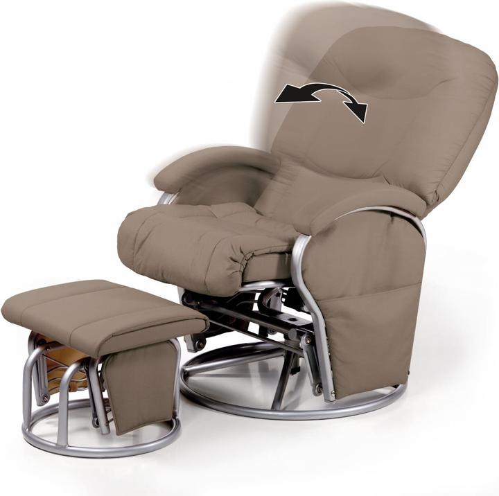 Actual product image Hauck Breastfeeding and relaxation chair cream