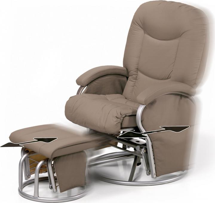 Actual product image Hauck Breastfeeding and relaxation chair cream