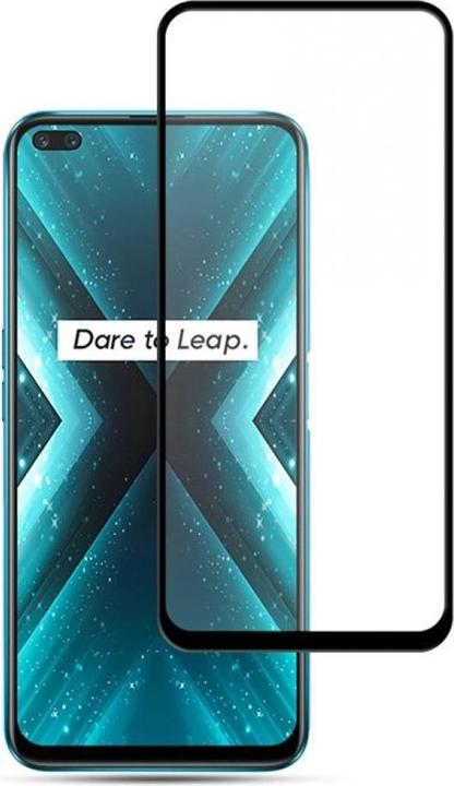 Actual product image Screenguard Realme X3 Superzoom Full Screen Protective Glass Film 2.5D 9H (1 Piece, Realme X3 SuperZoom)