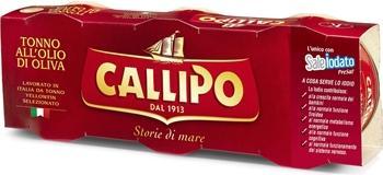 Callipo Thon à l'huile d'olive en pot Cluster 3x80g (240 g)