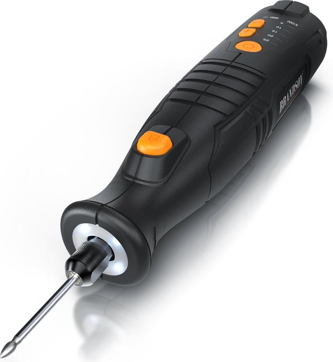 Produktbild Brandson Akku Multifunktionswerkzeug 8V 110-Teilig 5000-25000 U/min, Gravieren, Schleifen, Polieren, Schärfen